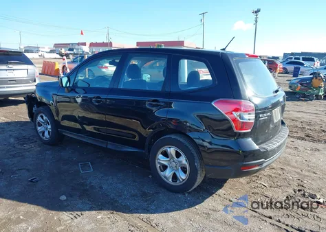 2014 Subaru Forester 2.5I z USA, uszkodzony, nr VIN JF2SJAAC8EH456021